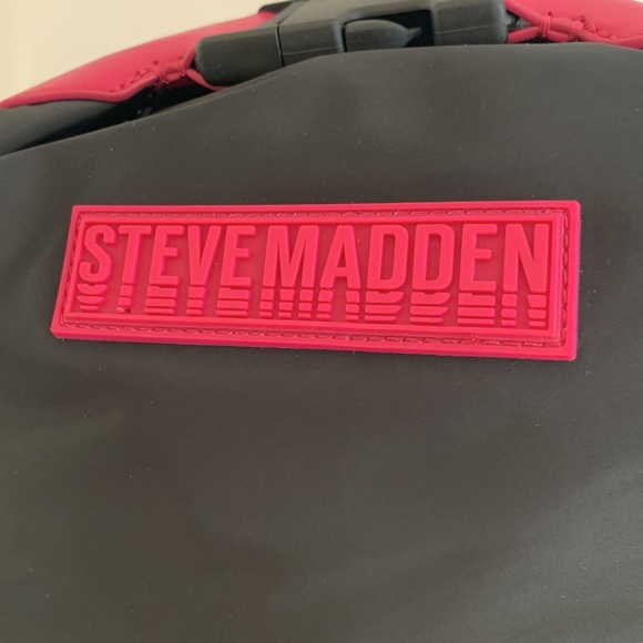Steve Madden Pink and Black Backpack main image 9